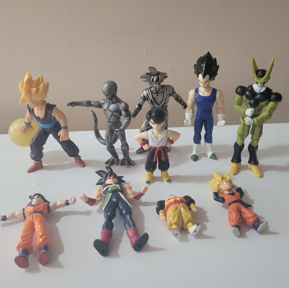 Dragon BallZ Action Figures Set of 10